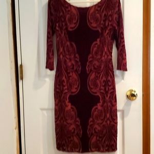 EUC INC Concepts Velvet dress